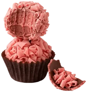 Brigadeiros de morango